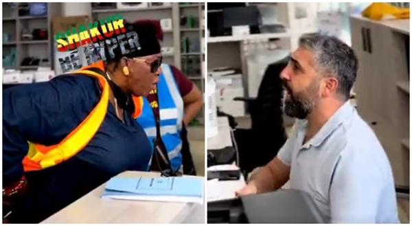 Ledzokuku MCE and a foreign businessman have engaged in a heated argument