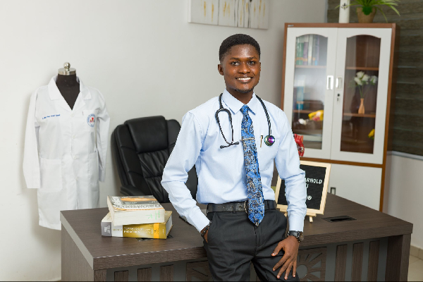 A photo of  Dr Henry Arnold Gyamfi