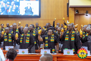 Members of the Minority Caucus of Parliament