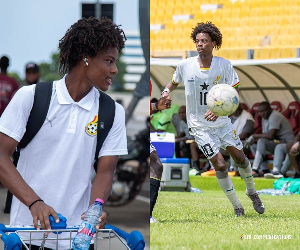 Michael Amer featured in Ghana's win over CAR in the U-20 AFCON
