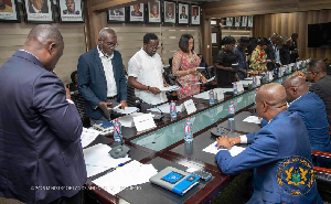 The newly inuagurated GIADEC board