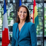 Madam Anne-Sophie Avé is the France Ambassador to Ghana