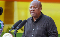 John Dramani Mahama is the President of Ghana