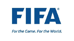 The logo of the Federation of International Football Association