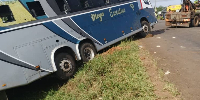 The Mega Bus was involved in the crash along Gulu-Kampala highway on Tuesday morning