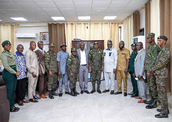Samuel Basintale Amadu paid a courtesy visit to the North East Region
