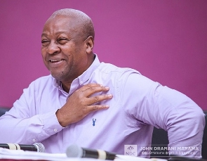 John Mahama is the flagbearer hopeful for the NDC