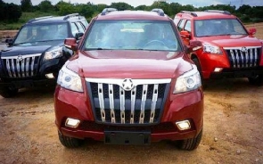 Some vehicles manufactured by Kantanka Automobile