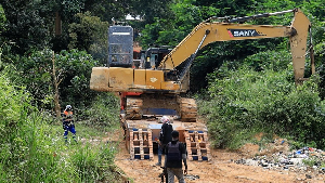 The Anti-Galamsey Task Force has reaffirmed its commitment to dismantling illegal mining networks