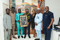 The meeting took place on April 15, 2025, at the Office of the Diaspora Affairs, Jubilee House