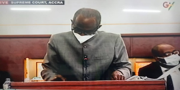 Asiedu-Nketiah during the 2020 Election Petition