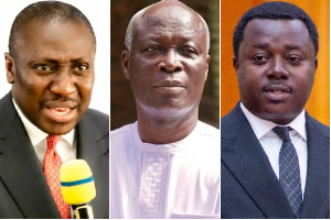 Alexander Kwamina Afenyo-Markin, Nii Lantey Vanderpuye and  Rev John Ntim Fordjour