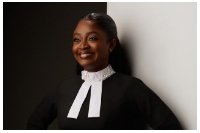 Latifa Teiya Fuseini, the overall best graduating student of the Ghana School of Law in 2025