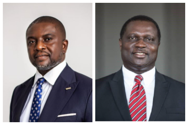 A photo collage of Dr Kwabena Bempah Tandoh and Dr Yaw Adutwum