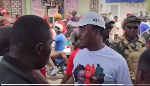 The angry NDC supporter who nearly attacked Sammy Gyamfi