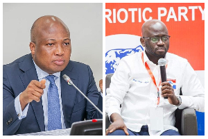 Samuel Okudzeto Ablakwa (L) Nana Asafo Adjei-Ayeh is a Member of Parliament for Bosome Freho (R)