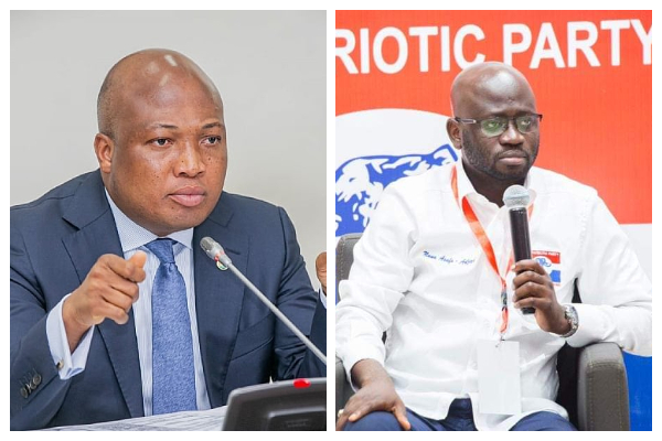 Samuel Okudzeto Ablakwa (L) Nana Asafo Adjei-Ayeh is a Member of Parliament for Bosome Freho (R)