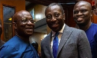 Osei Kyei-Mensah-Bonsu (left) and Alexander Afenyo-Markin, Majority Leader