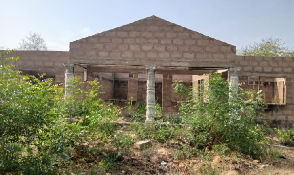 The abandoned Kpala Health Centre
