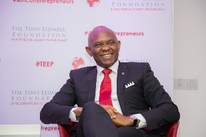 Renowned entrepreneur, Tony Elumelu