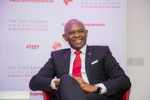 Renowned entrepreneur, Tony Elumelu