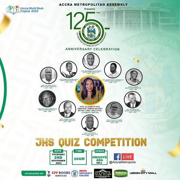 A flyer of the quiz competition organised by AMA