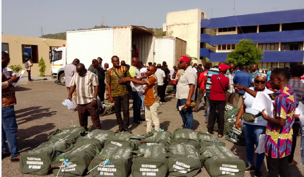 The Volta Regional Elections Taskforce has taken custody of ballot materials