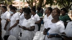 Nurses at Presbyterian Hospital Agogo