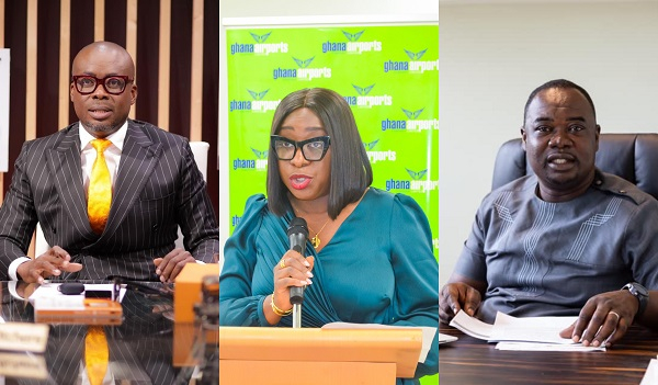 Paul Adom-Otchere, Yvonne Opare and Frank Mantey have been cited in the investigation