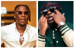 Stonebwoy and Medikal share friendly moment during meeting in London Stonebwoy and Medikal share friendly moment during meeting in London
