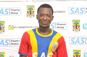 Former Accra Hearts of Oak player, Kofi Abanga