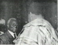 Rare photo of Nkrumah, JB Danquah beaming with smiles