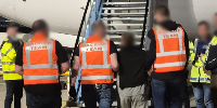 According to officials, two of the individuals had criminal convictions in Ireland