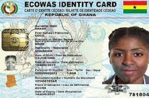 Ghana Card file photo