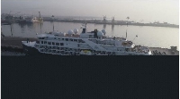 SH-Vega berthed at the Port of Tema