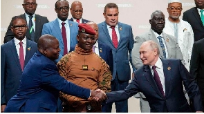 rez Vladimir Putin, African leaders & heads of delegations  PHOTO | ALEXEY DANICHEV | POOL via AFP