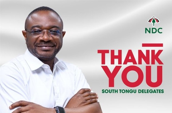 The MP for South Tongu, Kobena Mensah Woyome