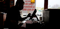 An order is entered by an employee at a diner on Nov. 17, 2020, in Philadelphia (File photo)