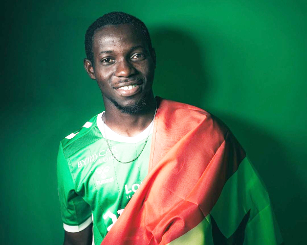 Ghanaian winger Augustine Boakye