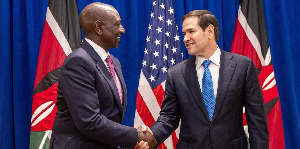 William Ruto meets US Secretary of State  Marco Rubio on the sidelines of the UN General Assembly