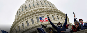 Supporters of U.S President Donald Trump occupy the U.S Capitol Building in Washington