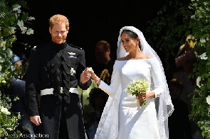Rachel Meghan Markle, Duchess of Sussex and husband Prince Harry