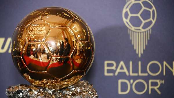 The Ballon d'Or trophy