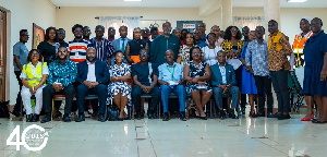 Participants in a group picture