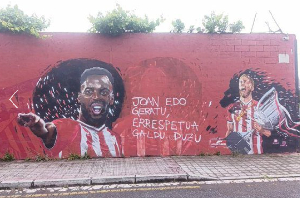 Inaki Williams blasted the people behind the erasing of his brother's image from a mural