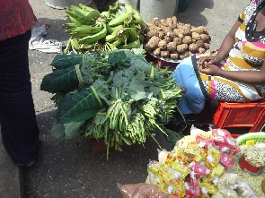 Scarcity of kontonmire has increased the prices of the vegetable