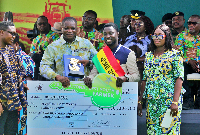 Robben Asare emerged as National Best Youth Farmer at the 2025 National Farmers Day