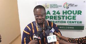 Executive Secretary of the NIA, Wisdom Kwaku Deku