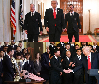 Messi, together with his Inter Miami teammates met with Trump at the White House