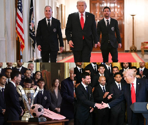 Messi Meet Trump 1
